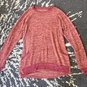 Women’s super soft red tunic